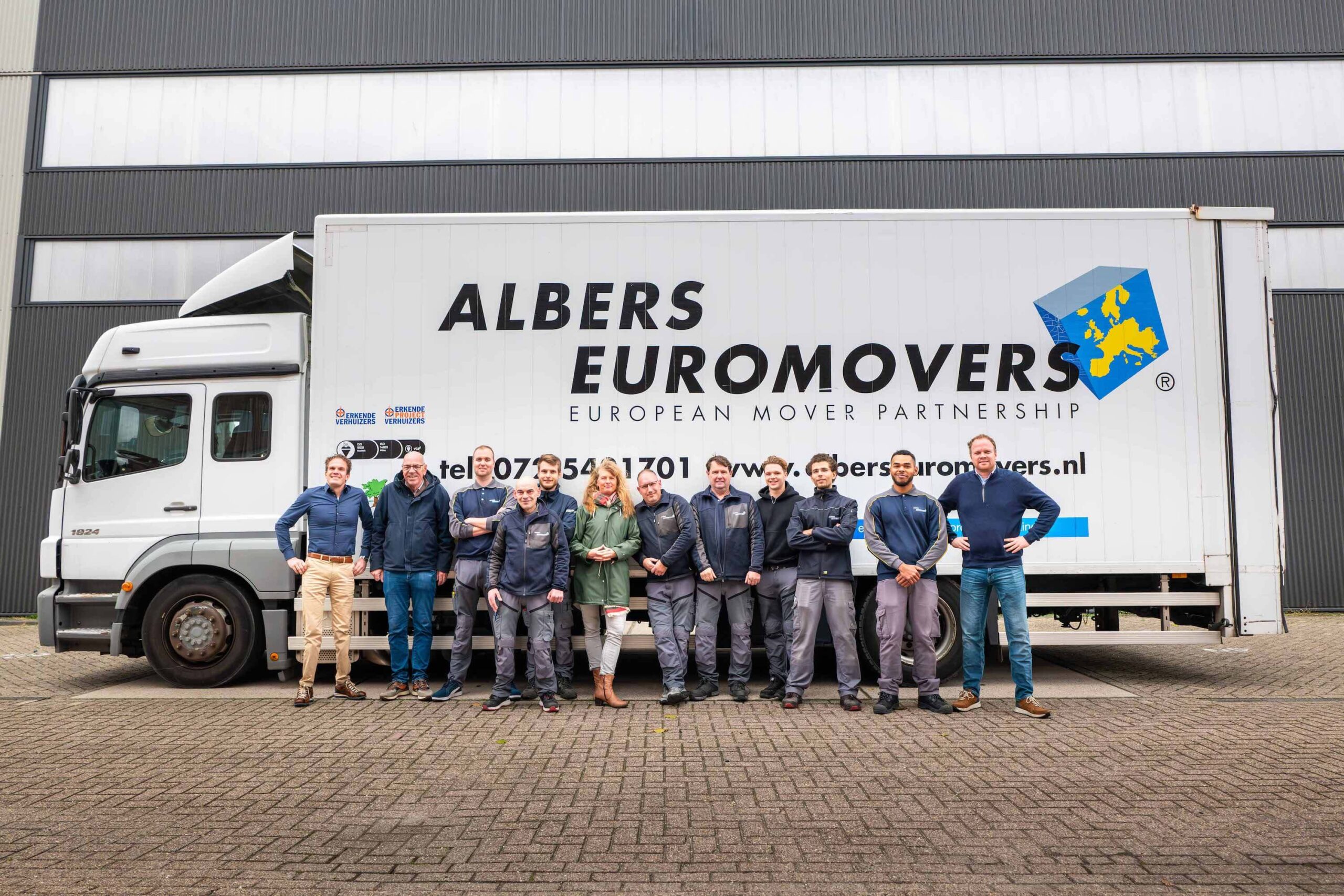Albers Euromovers overname door De Jong Verhuizingen