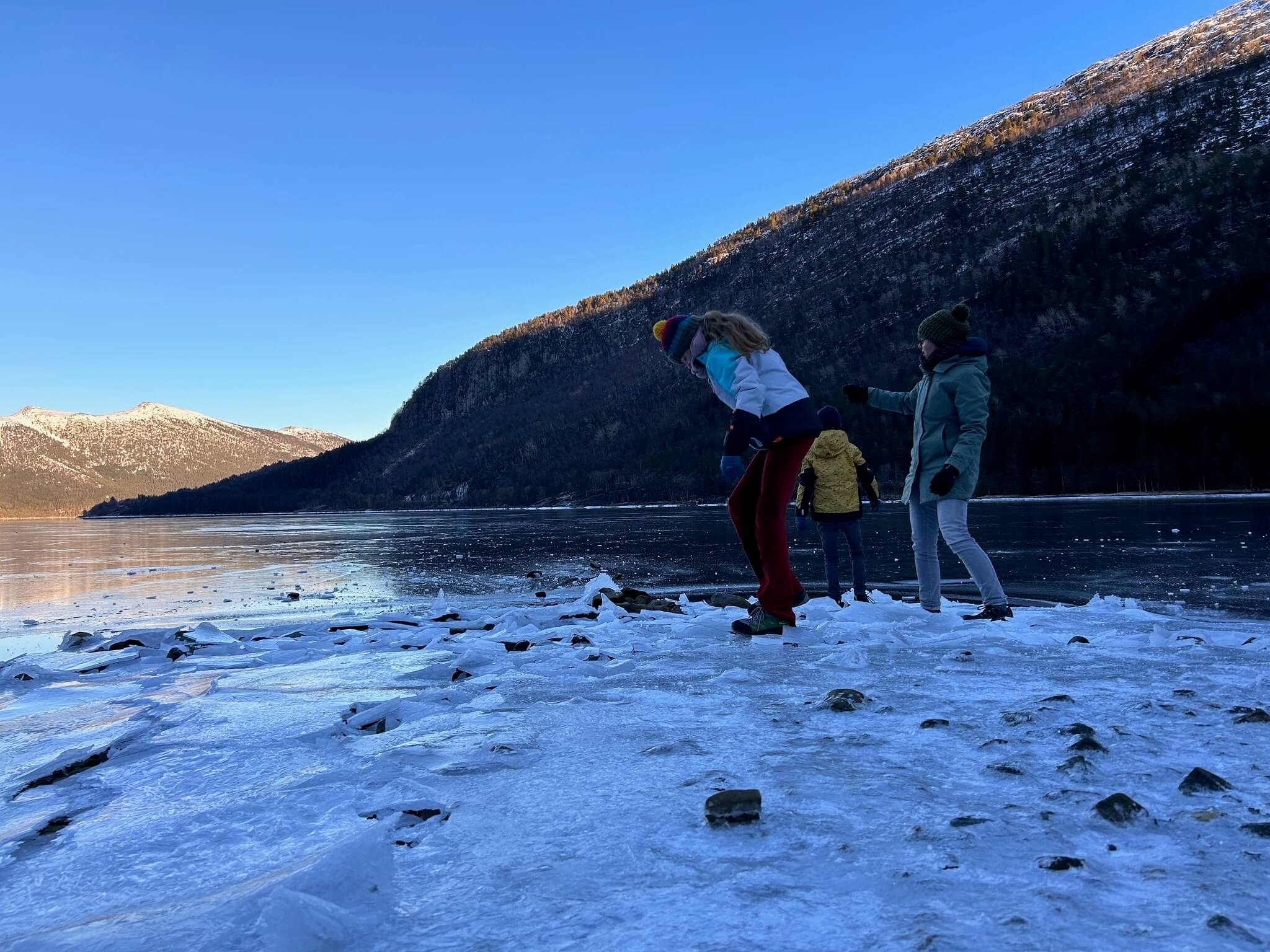 Met kinderen emigreren naar Noorwegen