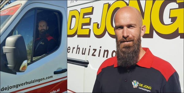 verhuisspecialist Remco van der Pol in Zweden