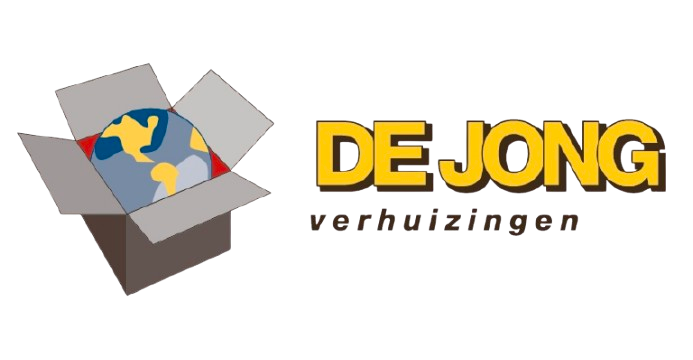 Het logo van De Jong Verhuizingen