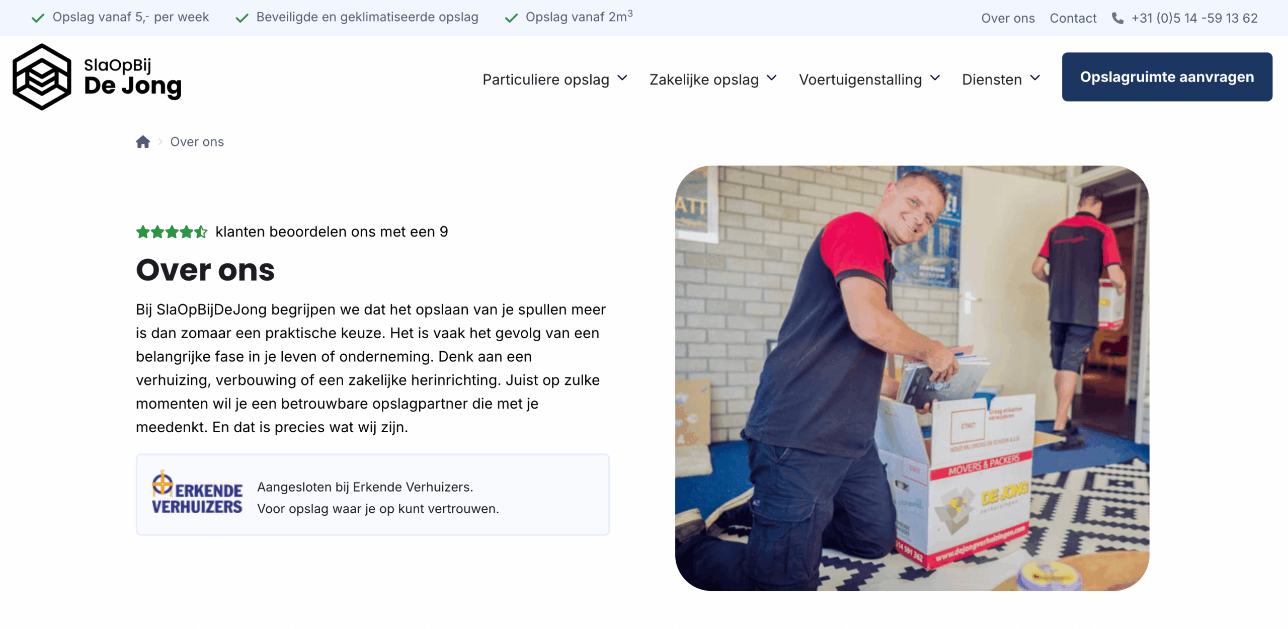 Inboedel opslaan nog makkelijker gemaakt