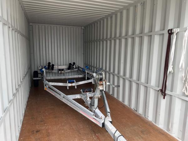 Container huren voor winterstalling boot