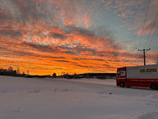 De verhuizing met de Jong naar Zweden