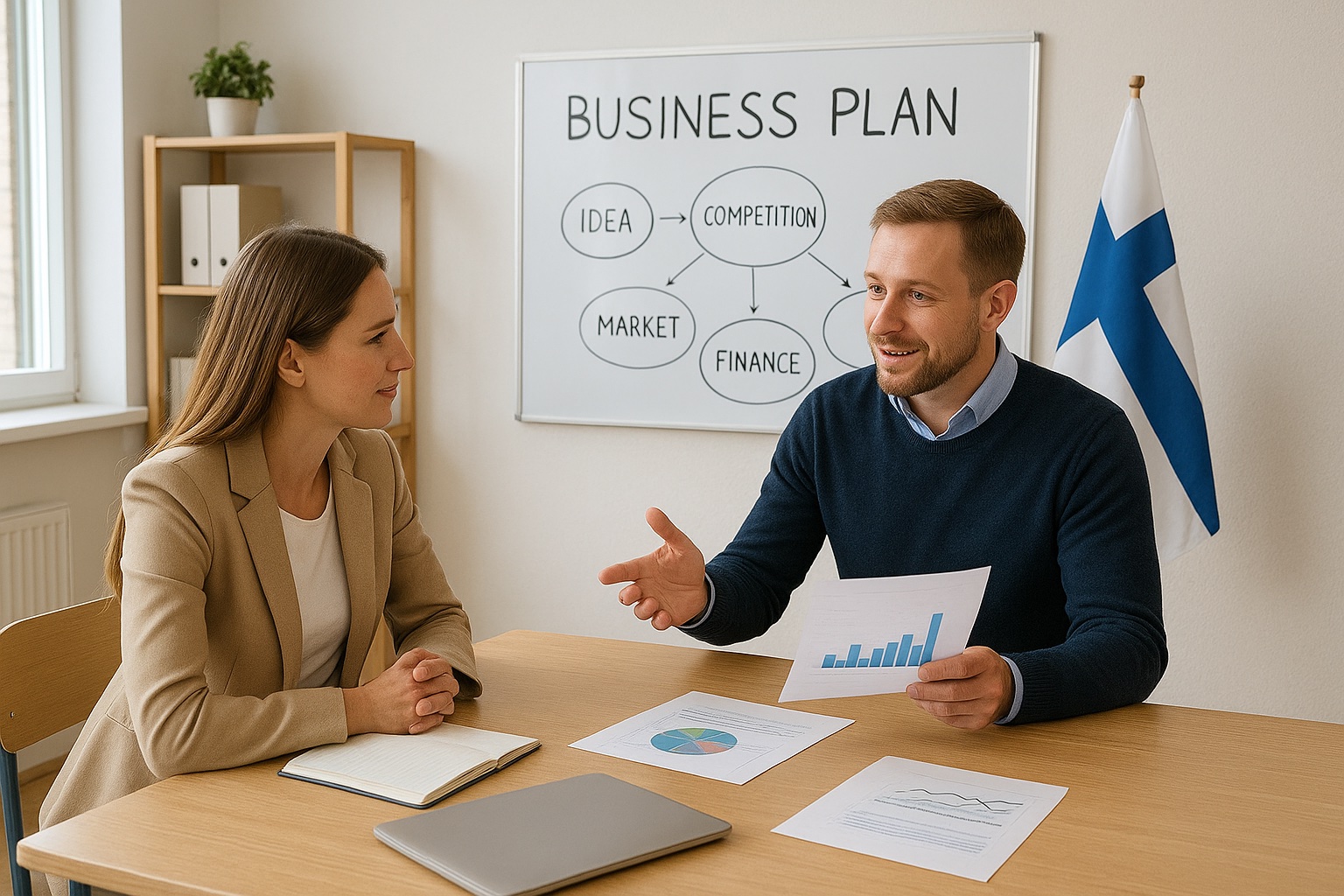 ondernemer worden in Finland